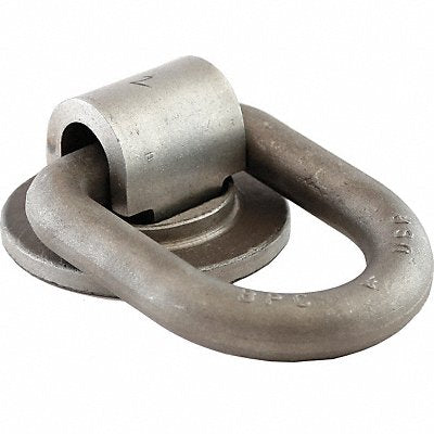 BUYERS PRODUCTS B51 D-Rings Grey 4x3 in Steel