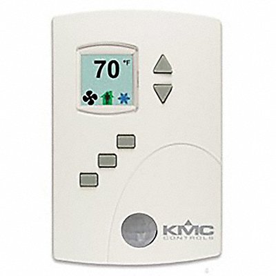 KMC CONTROLS BAC4202CW0001 BACnet MS/TP Thermostat Hardwired Fan Coil