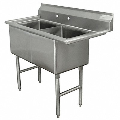 ADVANCE TABCO FC21515 Scullery Sink Square 15inx15inx14in