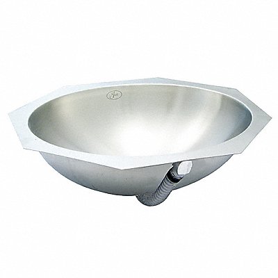 JUST MANUFACTURING UOIFADA1521A55J Just Sink Oval 17-1/2inx12-1/2inx5-1/2in