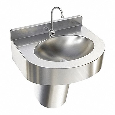 JUST MANUFACTURING WHLV175SJ Just Mfg Sink Oval 17-1/2inx12-1/2inx7in