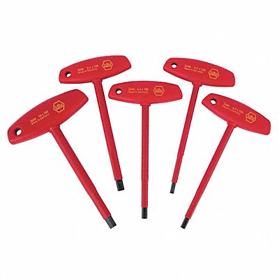 WIHA 33478 Hex Key Set T 5 15/16 in to 6 15/16 in