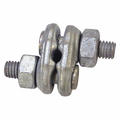 CROSBY 1010514 Wire Rope Double Saddle Clip 3/8 Rope dia.