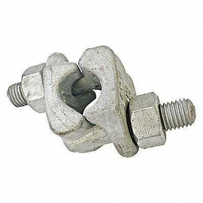 CROSBY 1010612 Wire Rope Double Saddle Clip 1 Rope dia.
