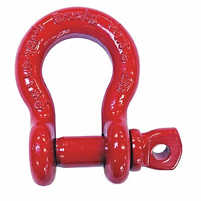 CROSBY 1018525 Anchor Shackle 13 000 lb Carbon Steel