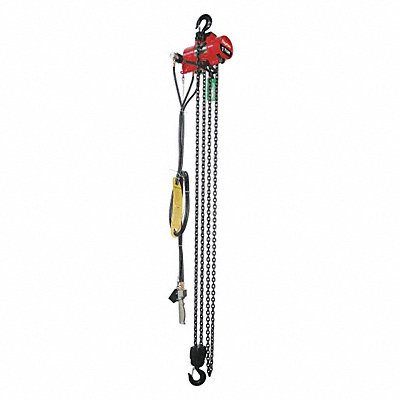 DAYTON 29XL88 Air Chain Hoist 2000 lb.Cap. 10 ft.Lift