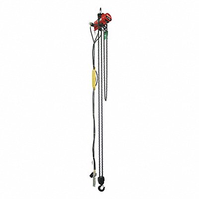 DAYTON 29XL89 Air Chain Hoist 2000 lb.Cap. 20 ft.Lift