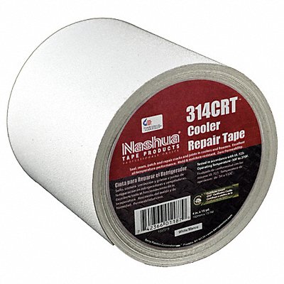 NASHUA 314 Foil Tape 4  x 15 yd Foil Laminate, White