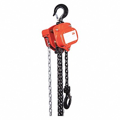 DAYTON 29XP27 Manual Chain Hoist 2000 lb Lift 10 ft.