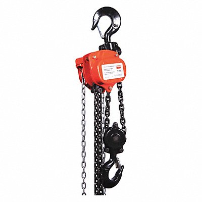 DAYTON 29XP33 Manual Chain Hoist 6000 lb Lift 10 ft.