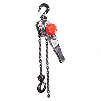 DAYTON 29XP38 Lever Chain Hoist 1500 lb Lift 5 ft.
