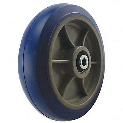 GRAINGER 29XU76 Nonmark Rubber Tread Plastic Core Wheel