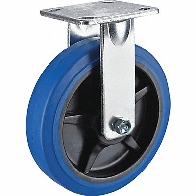 GRAINGER P25REP060K14001 Kingpinless Plate Castor Rigid 500 lb.