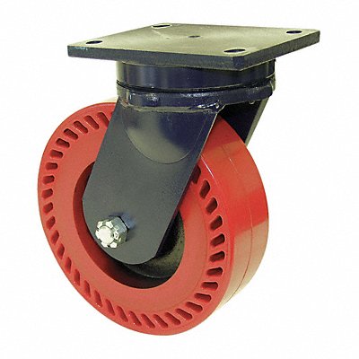 RWM 95NYB1030S Plate Caster Swivel Nylon 12 1/2 H