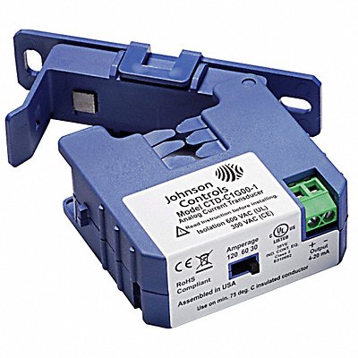 JOHNSON CONTROLS CTDC3H001 Current Transducer Split Foot Mounted