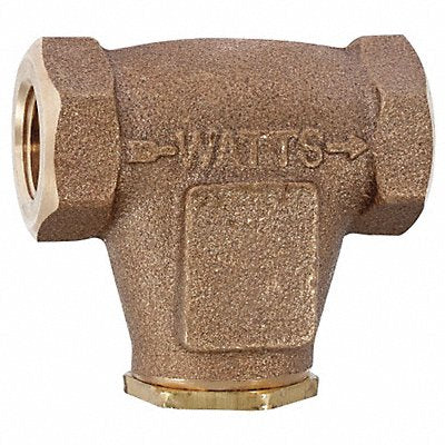 WATTS 14LF27 Inline Strainer 2 5/6 H 1/4 Inlet