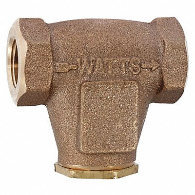 WATTS 12LF27 Inline Strainer 2 5/8 H 1/2 Inlet