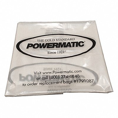POWERMATIC PMCPB20 Collection Bags Clear 20IN Diameter