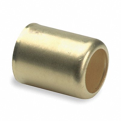 SPEEDAIRE 2A735 Hose Ferrule 0.965 L Brass PK10