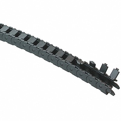 KABELSCHLEPP 180150375 Microtrack(TM) Open Nylon Width 23mm 5Ft