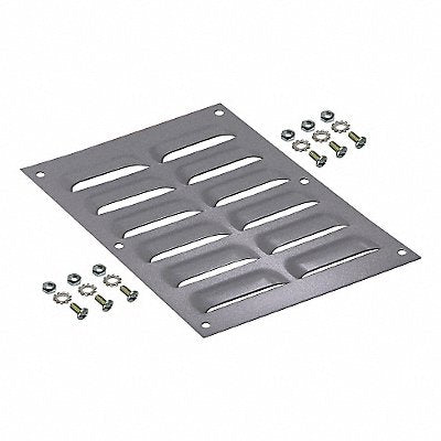 WIEGMANN WAVK0606 Louver Plate Kit 7.87 in Hx7.5 in W