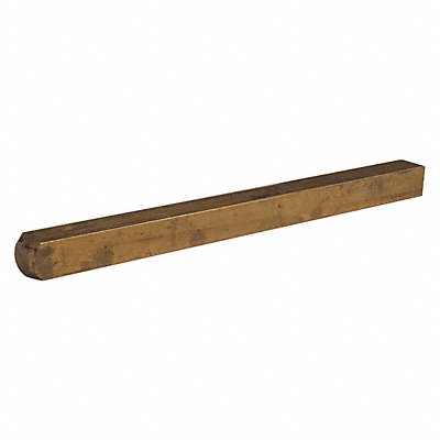 GRAINGER CUSQ00008 Square Stock 0.625 5/8 W 6 ft.