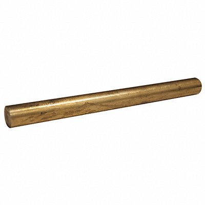 GRAINGER BR3603872 Rod Brass 360 3/8 Dia x 6 Ft L