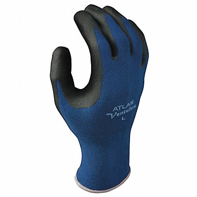 SHOWA 380M07 D1519 PR Coated Gloves Black/Blue M