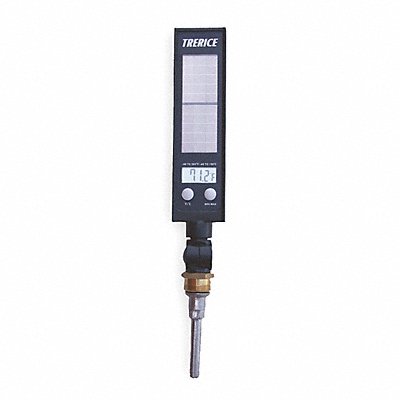 TRERICE SX9140605 Digital Solar Powered Thermometer Blue