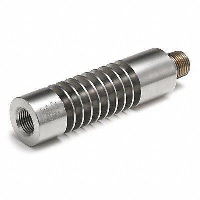 ASHCROFT 041198SS50 Finned Pressure Siphon Snuber 1/2 In NPT