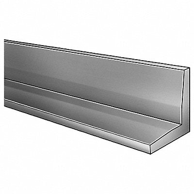 GRAINGER 4YTN4 90 Degree Angle Stock SS 7 ft Overall L