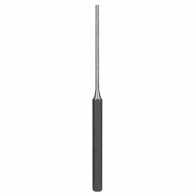 WESTWARD 2AJE7 Long Drive Pin Punch 1/4 In Tip 8 In L
