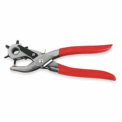 WESTWARD 2AJK6 Revolving Punch Plier 5/64 To 3/16 In