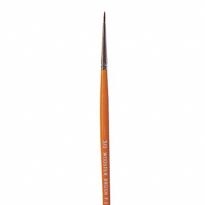 WOOSTER F162730 Paint Brush #3 Artist Red Sable Soft