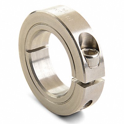 RULAND MANUFACTURING MCL8SS Shaft Collar Clamp 1Pc 8mm 303 SS