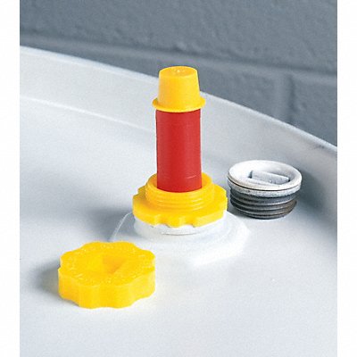 JUSTRITE 8531 K7671 VerticalDrumLevelGauge HDPE 30/55gal D 11in