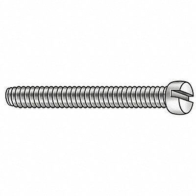 GRAINGER U513410080012 MS #2-56 Plain 1/8 L 100PK
