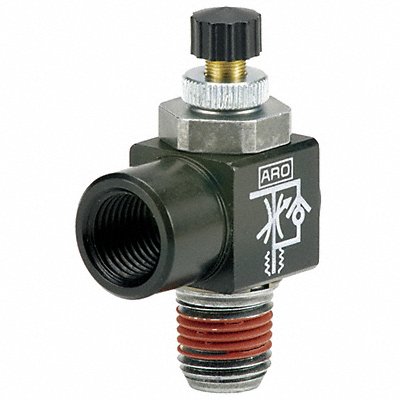 ARO 119308500 Cylinder Port Flow Control Valve 1/2inNPT MeterOut