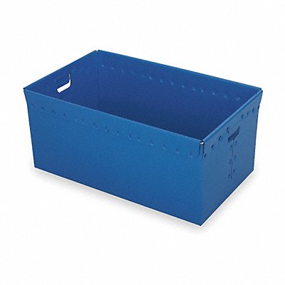 DIVERSI-PLAST 39825 Nesting Ctr Blue Solid Corrugated HDPE