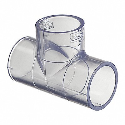 GRAINGER H401010LS Tee 1 in Pipe Size Schedule 40 Socket