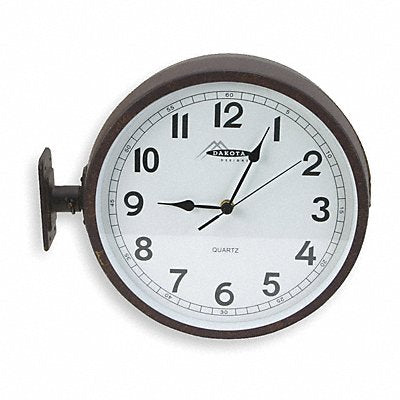 GRAINGER 2CHY5 Wall Clock Analog Battery