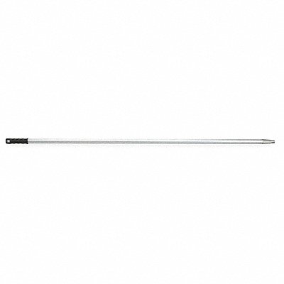 TOUGH GUY 2CJP8 Squeegee Handle 61 in L Black/White
