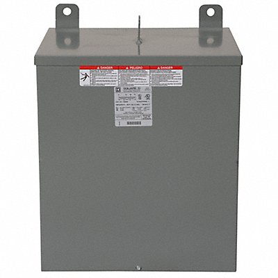 SQUARE D 15S40F Transformer 15kVA 480VAC