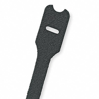 PANDUIT HLT3IX0 Hook & Loop Cable Tie 12 in Black PK10