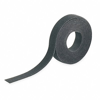 PANDUIT HLS15R0 Hook & Loop Cable Tie Roll 15 ft Black