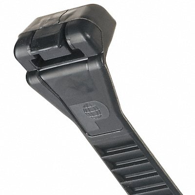 PANDUIT ERT2MC20 Cable Tie Releasable 8.5 in Blk PK100