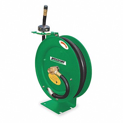 SPEEDAIRE 2CUA7 Spring Return Hose Reel 3/8 in ID 50 ft