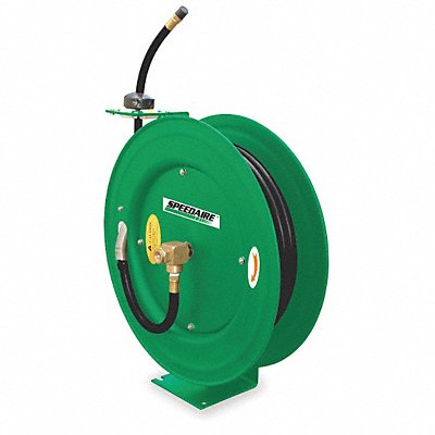 SPEEDAIRE 2CUA9 Spring Return Hose Reel 1/2 MNPT 50 ft