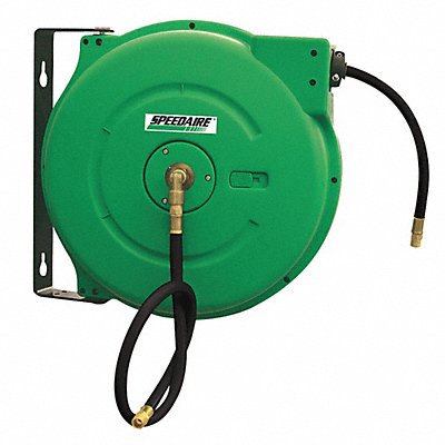 SPEEDAIRE 2CUC9 Spring Return Hose Reel 1/2 MNPT 40 ft