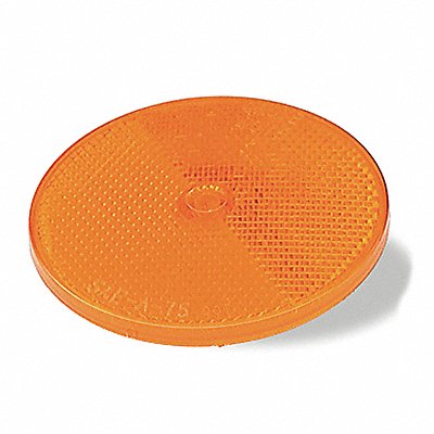 GROTE 401533 Reflector Round Yellow 3-5/16 L